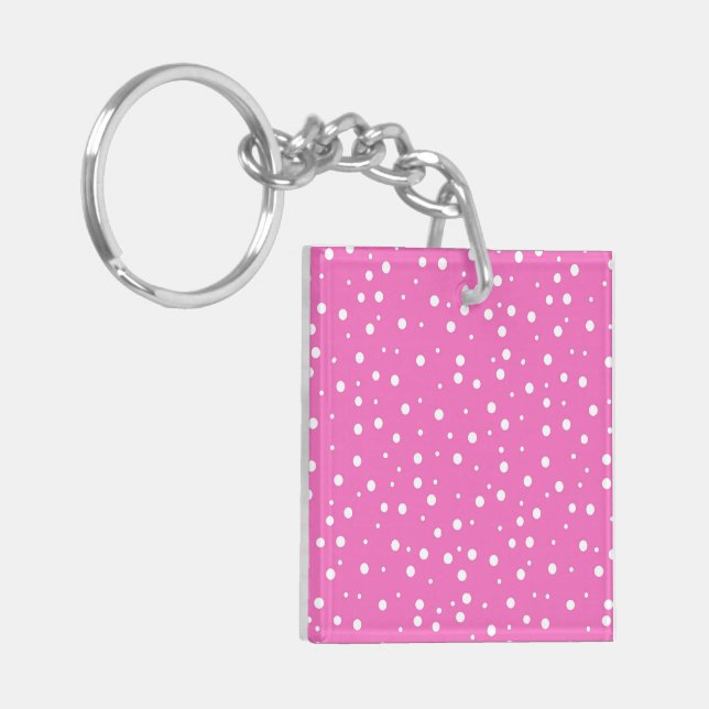 Polka dots på Rosa (Vänstra Framsidan)