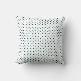 Polka dots på vit Anpassningsbar Pillow Kudde