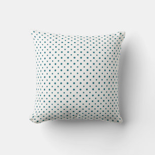 Polka dots på vit Anpassningsbar Pillow Kudde