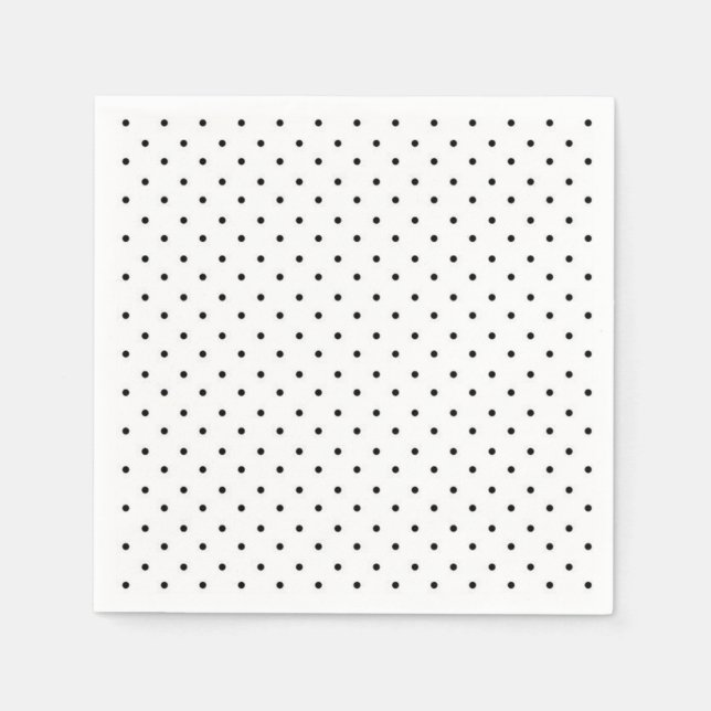 Polka dots pappersservett (Framsidan)