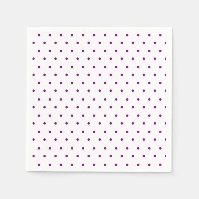 Polka dots pappersservett (Framsidan)