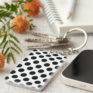 Polka dots, Polka Dot Mönster, Black and White