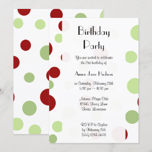 Polka dots, Polka Dot Mönster, Dots, Birthday Inbjudningar