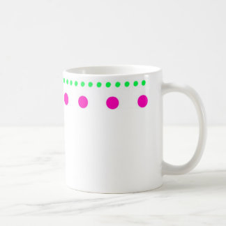 polka dots punktiert gepunktet kaffemugg