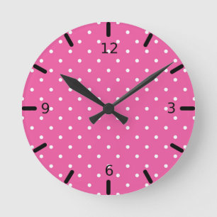 POLKA DOTS - RUND KLOCKA