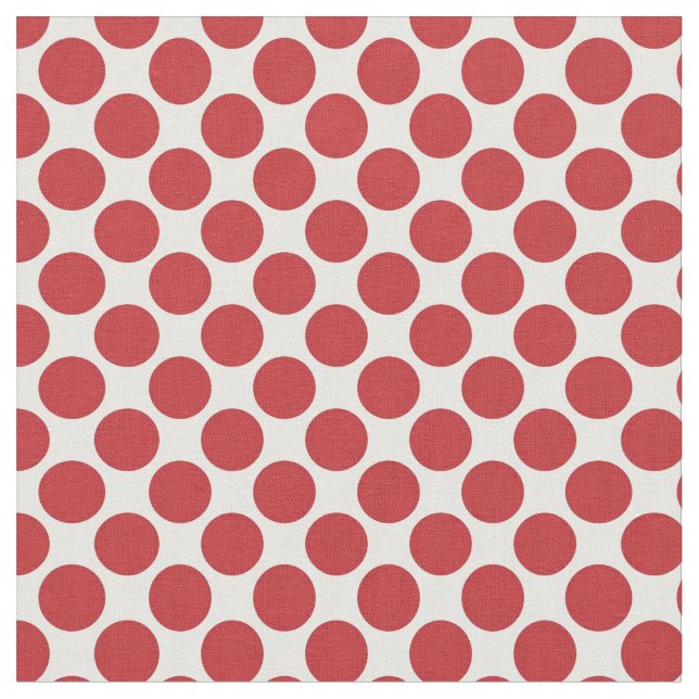 Polka dots! tyg (Närbild)