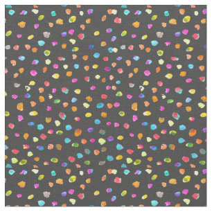 Polka dots vattenfärgsboho popup tyg