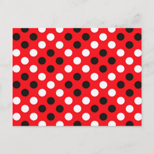 Polka dots vykort