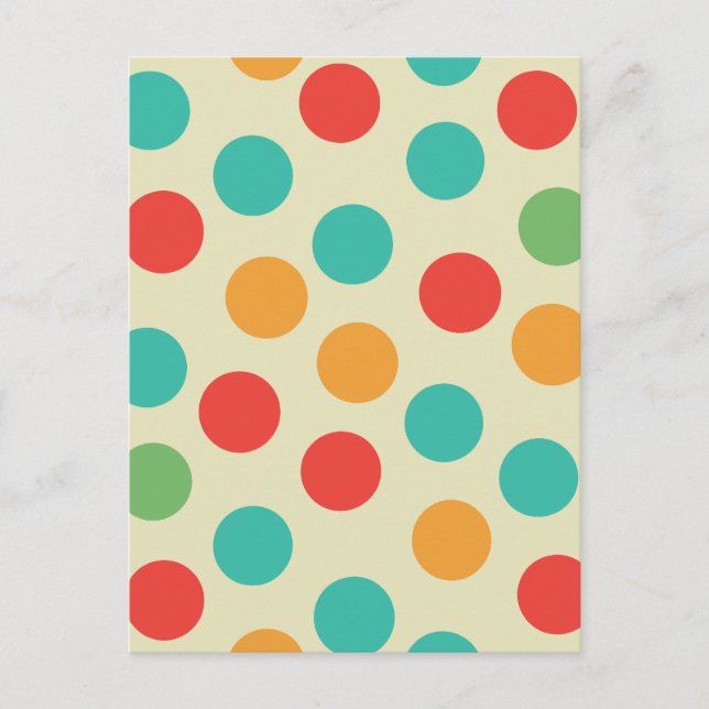 Polka dots vykort (Framsida)