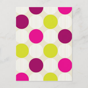 Polka dots vykort