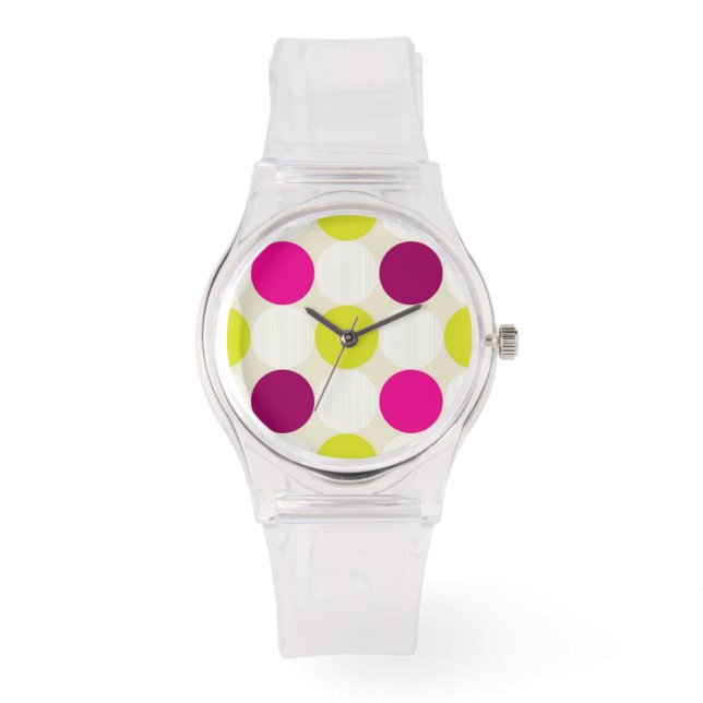 Polka dots Watch Armbandsur (Framsida)
