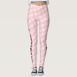 Polka dots yoga leggings