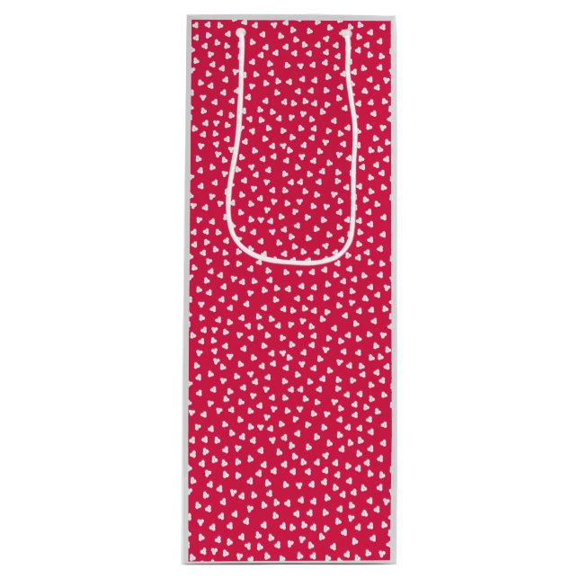Polka Hearts Vin Gift Bag (Framsidan)