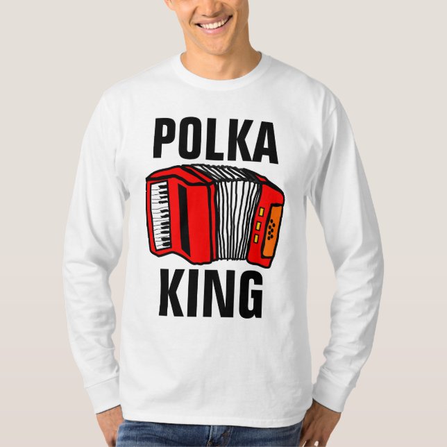 POLKA KUNG ACCORDIAN T-SHIRTS (Framsida)