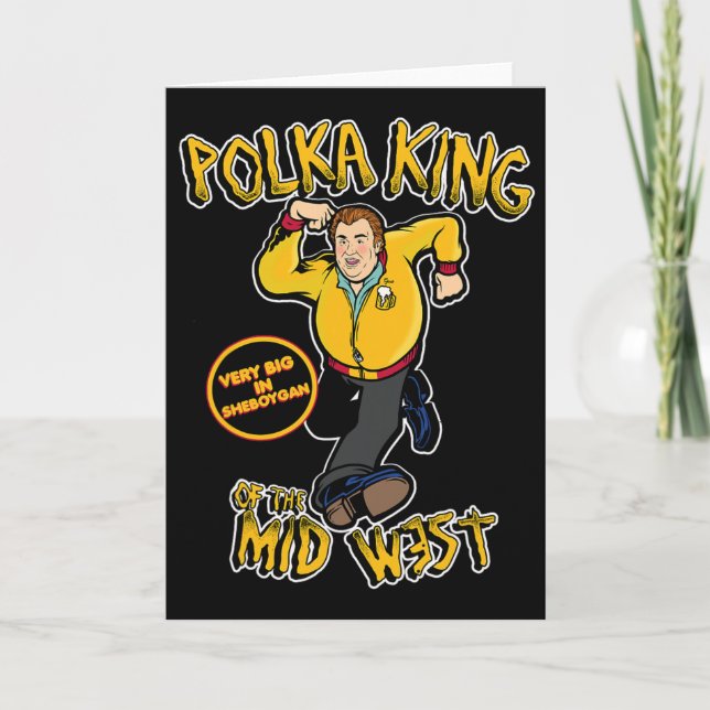Polka kungen av Mellanvästern  Kort (Framsida)