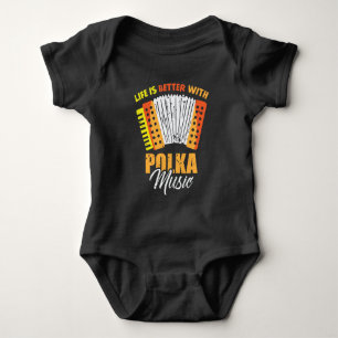 Polka Music Accordion Polish Dancing T Shirt