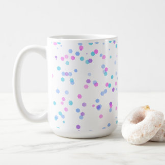 Polka Pattern, 15oz Coffee Mug Kaffemugg
