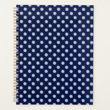 Polka Play Navy Blue