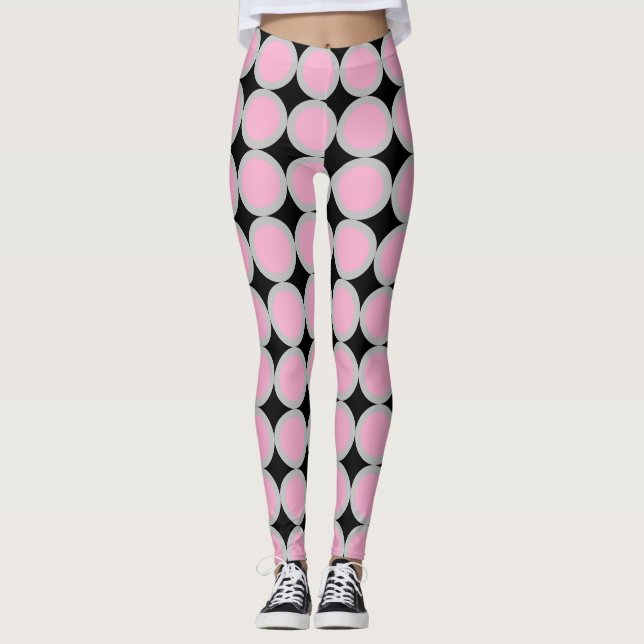 Polka Power Leggings (Framsida)