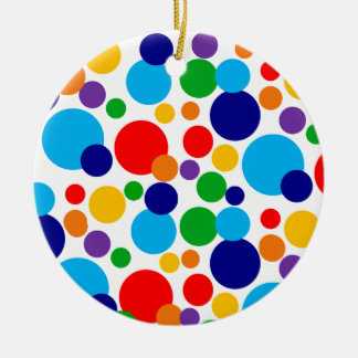 Polka Prickar Julgransprydnad Keramik