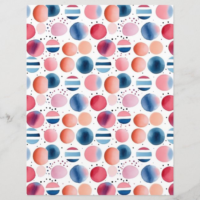 Polka prickar och ränder 19 (Baksida)