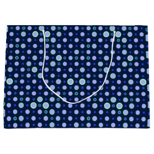 Polka punkt 03.Blue.Grönt DBlue BG