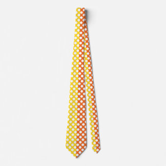 Polka-punkt för vit, Gult och Orange Slips