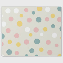 Polka punktfigursättning Papper Presentpapper