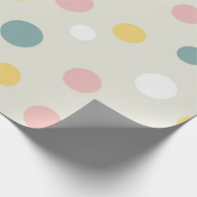 Polka punktfigursättning Papper