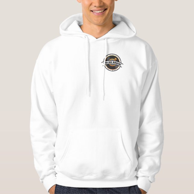 Polka Radio-huvtröja Hoodie (Framsida)