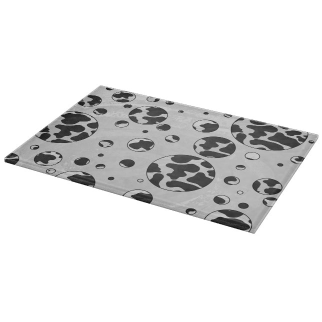 Polka - svart och vit utskrift av punktteckenfärg (Hörn)