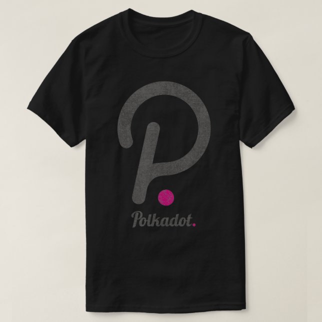 Polkadot Crypto Etherum Blockchain, Decentralisera T Shirt (Design framsida)
