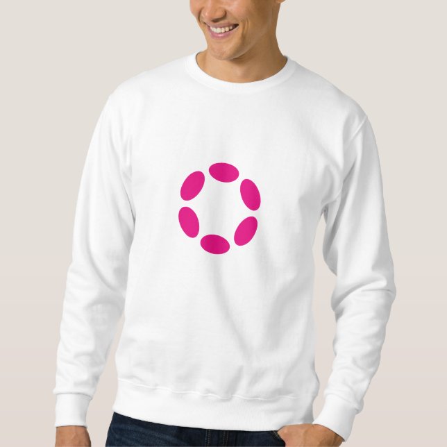 Polkadot Lång Ärmad Tröja (Framsida)