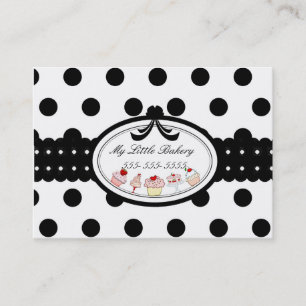 Polkadot muffins visitkort