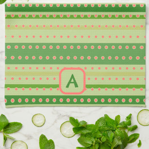 Polkadot Rand Anpassningsbar Inledande Snyggt Kökshandduk