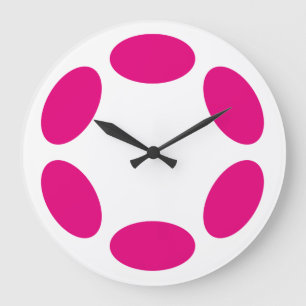 Polkadot Stor Klocka
