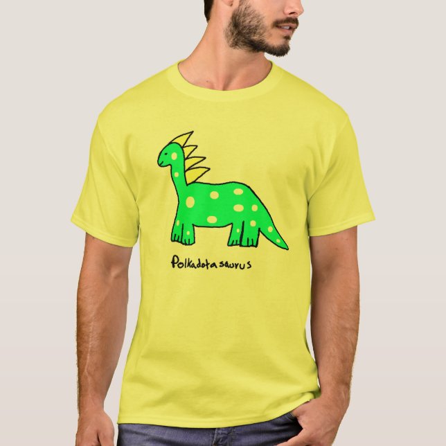 Polkadotasaurus! T-shirt (Framsida)