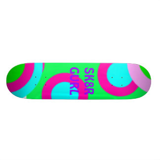 PolkaDotPower SK8R GURL Skateboard Bräda 19,5 Cm