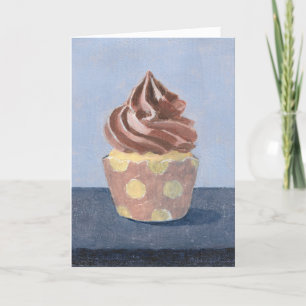 Polkadots Cupcake-kort Kort
