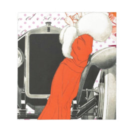 Polkadots flapper anteckningsblock