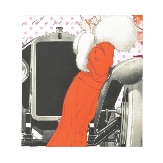 Polkadots flapper anteckningsblock (Framsida)