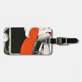 Polkadots flapper bagagebricka