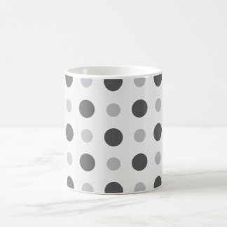 Polkadots Grått Kaffemugg
