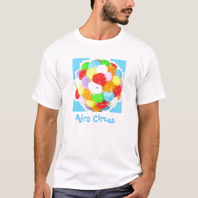 Polkaen pricker den afro- sebrautslagsplatsen tee (Framsida)