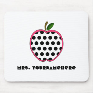 Polkaen pricker den Apple lärare Musmatta