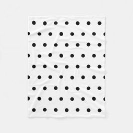 Polkaen pricker fleecefilt