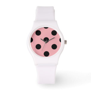 Polkaen pricker klockan armbandsur