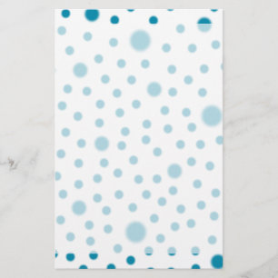 Polkaen pricker krickahandstilpapper brevpapper