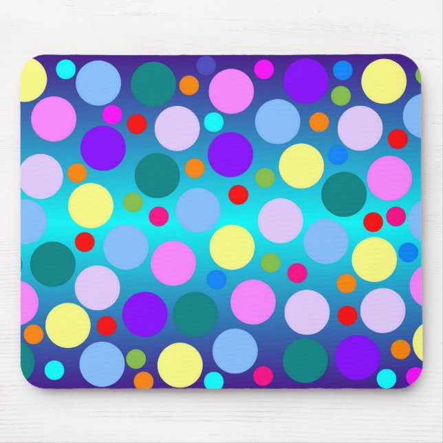 Polkaen pricker Mousepad Musmatta (Framsidan)