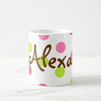 Polkaen pricker muggen kaffemugg